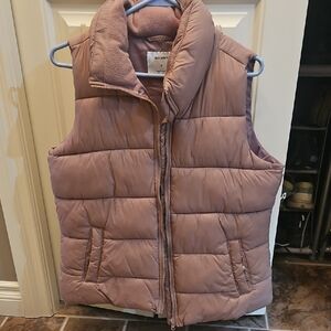 Old Navy Mauve Puffer Vest